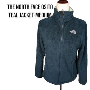 The North Face TEAL Women's Medium Osito 2 Jacket